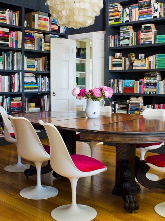 Thoughts on A Combined Library/Dining Room… | The Good Stuff Guide